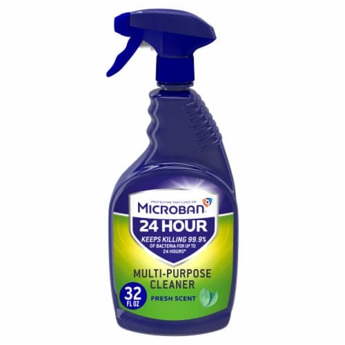 Microban 24 Hour Multi-Purpose Cleaner And Disinfectant Spray Fresh Scent