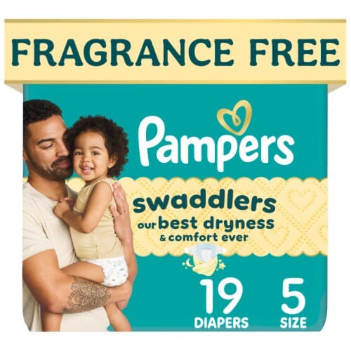 Pampers Diapers, Size 5 (27+ Lb), Jumbo