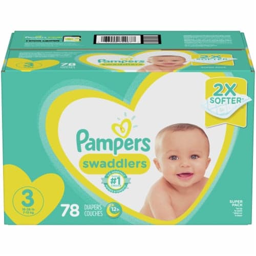 Pampers Swaddlers Diapers Size