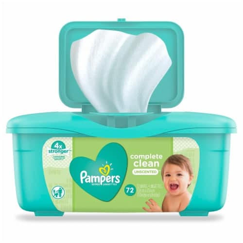 Pampers Wipes, Complete Clean, Unscented