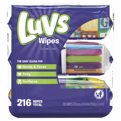 Luvs Baby Wipes 3X