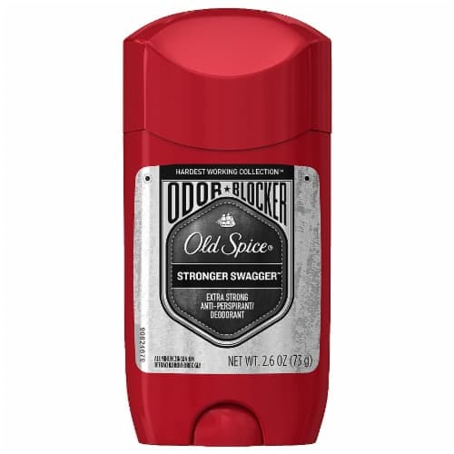 Old Spice Hardest Working Collection Odor Blocker Anti-Perspirant/Deodorant, Extra Strong, Stronger Swagger