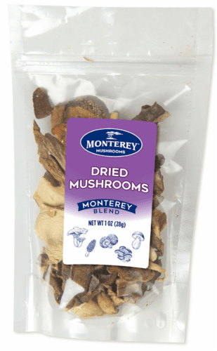 Monterey Mushrooms, Dried, Monterey Blend