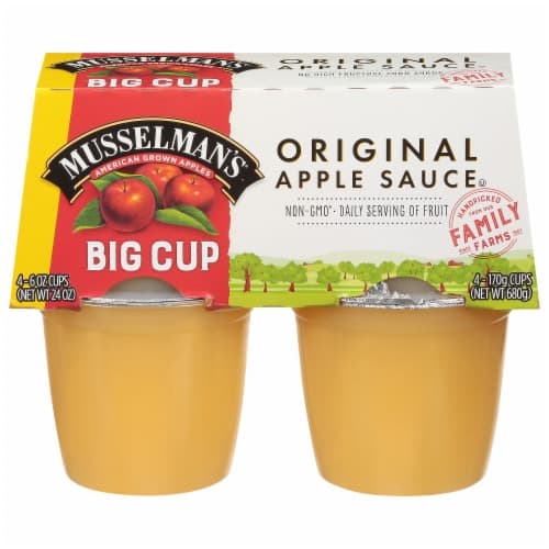Musselman'S Original Applesauce Big Cups