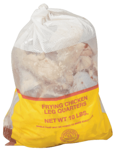 Gold Leaf Chicken Leg Quarters Bag