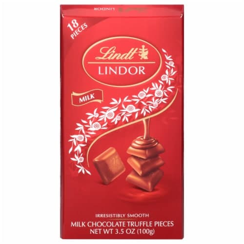 Lindt Lindor Milk Chocolate Truffle Candy Bar