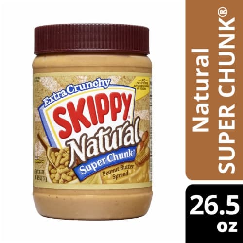 Skippy Natural Extra Crunchy Peanut Butter Spread