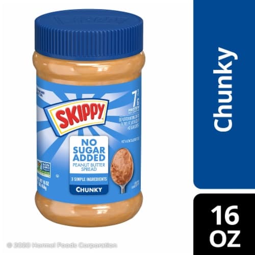 Skippy No Sugar Added Chunky Spreads