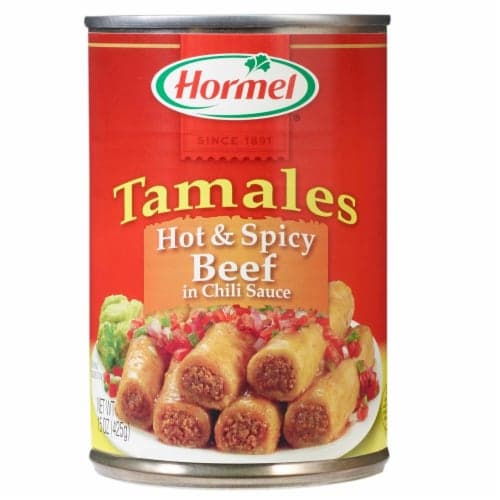 Hormel Tamales, Beef In Chili Sauce, Hot N' Spicy