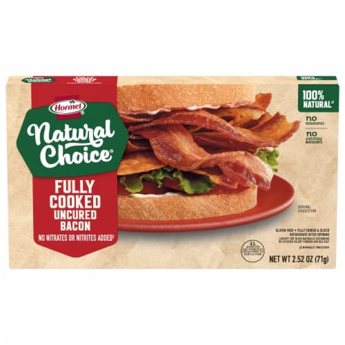 Hormel Natural Choice Bacon Fully Cooked