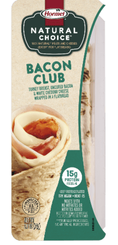 Hormel Natural Choice Wrap Bacon Club