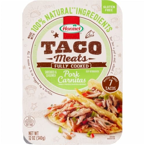Hormel Shredded & Seasoned Pork Carnitas Taco Meat