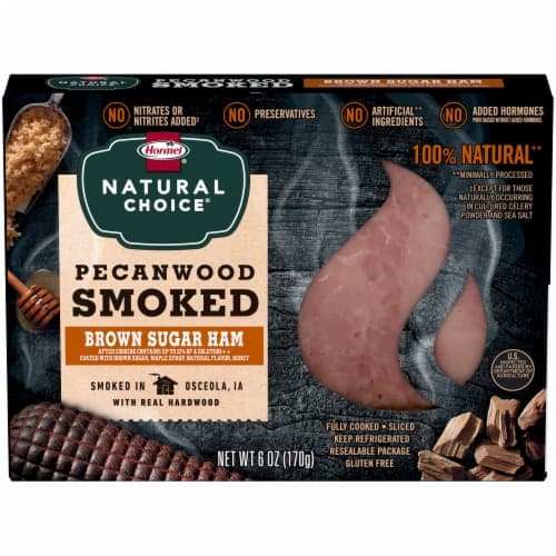 Hormel Natural Choice Pecanwood Smoked Brown Sugar Ham