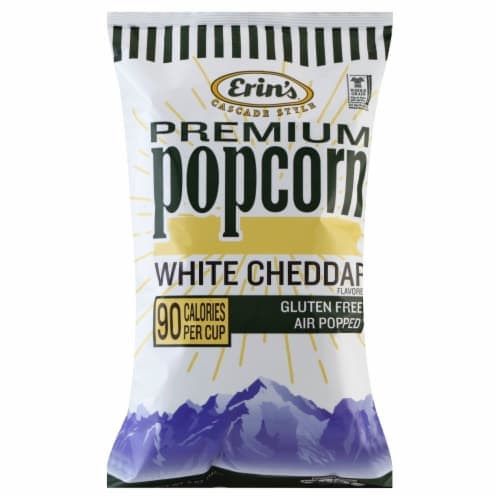Erin'S Premium White Cheddar Air Popped Popcorn
