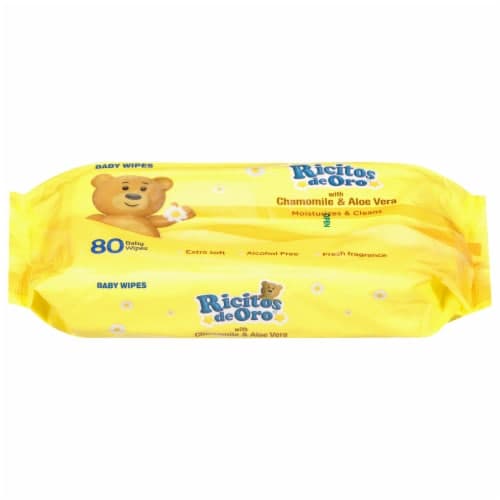 Ricitos De Oro Baby Wipes, Refill