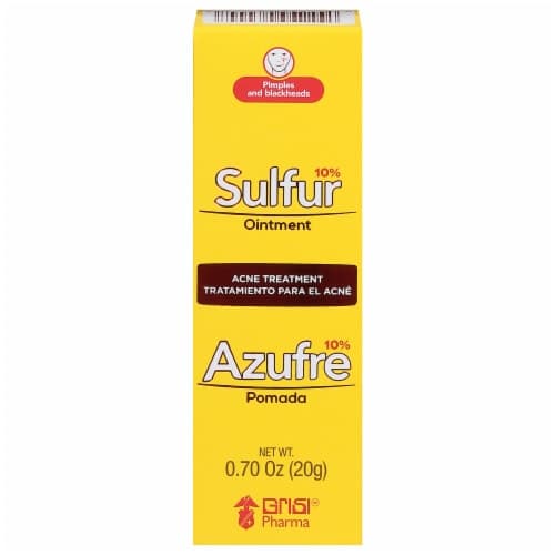 Grisi Ointment, Acne Treatment, 10% Sulfur