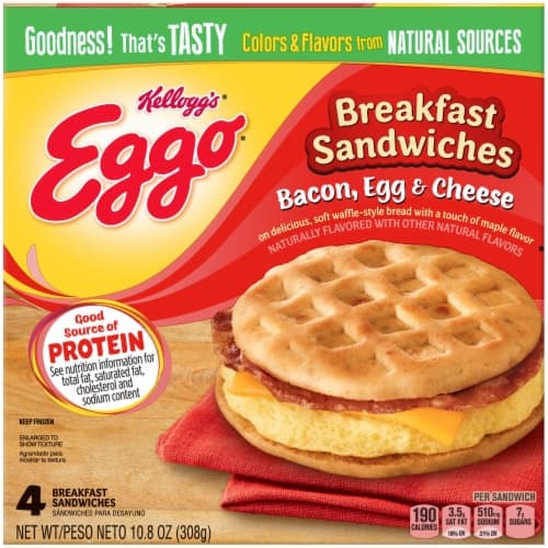 Eggo Breakfast Sandwiches