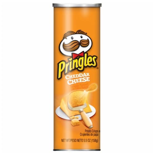 Pringles Cheddar Cheese Flavored Potato Crisps