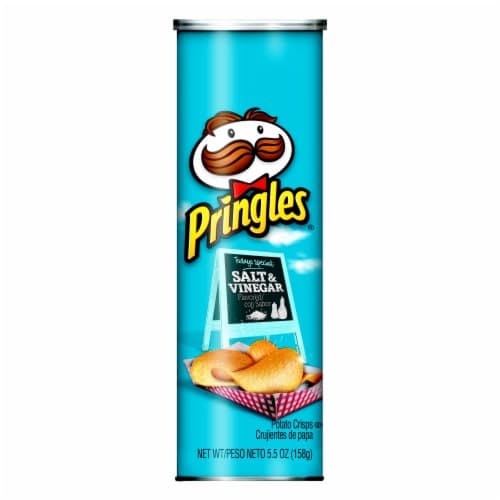 Pringles Salt & Vinegar Flavored Potato Crisps