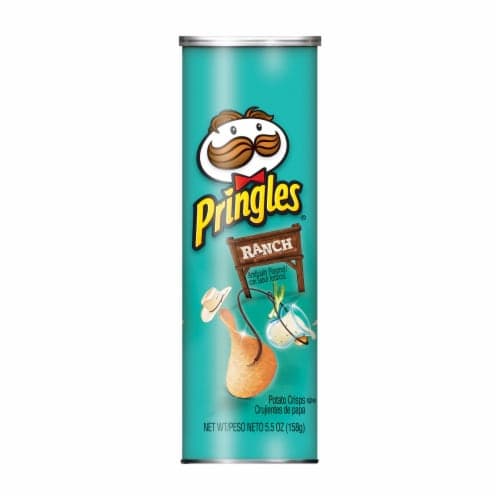 Pringles Ranch Flavored Potato Crisps