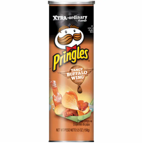Pringles Potato Crisps, Tangy Buffalo Wing Flavored