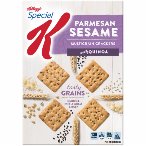 Special K Crackers, Multigrain With Quinoa, Parmesan Sesame