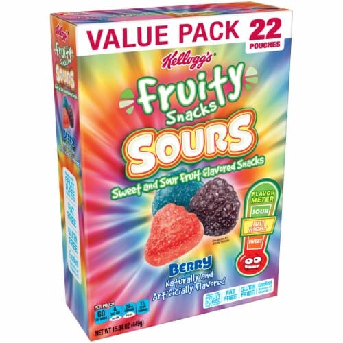 Kellogg'S Fruit Pieces Non-Licensed Berry Sours