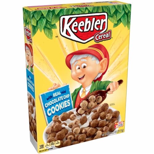 Keebler Breakfast Cereal, Chocolate Chip Cookies