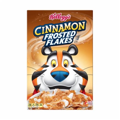 Frosted Flakes Cereal Frosted Flakes, Cinnamon, Fat-Free
