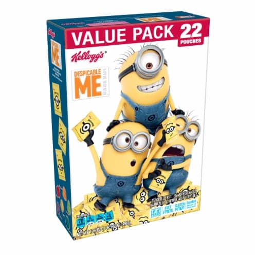 Kellogg'S Fruit Snacks Fruit Flavored Snacks, Assorted Fruit Flavored, Minion Made, Fat Free