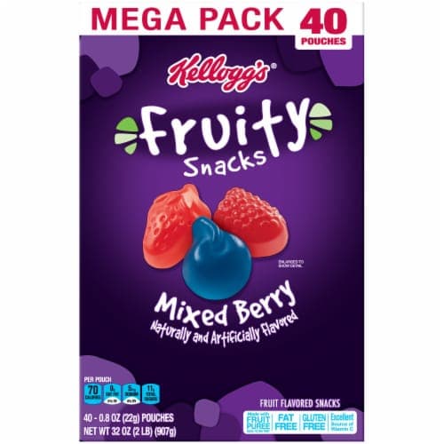 Kellogg'S Mixed Berry Flavored Fruity Snacks