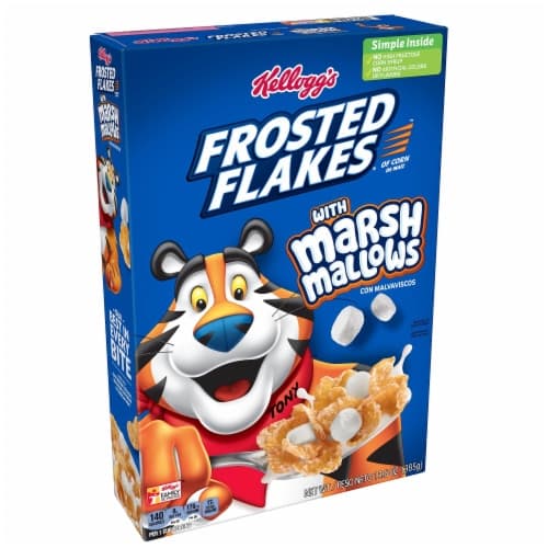 Frosted Flakes, Cereal, With Marshmallows