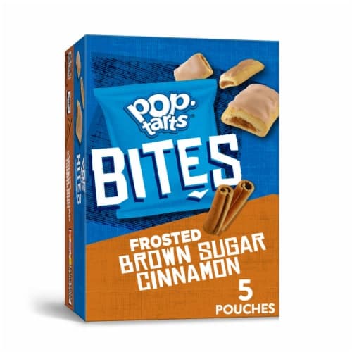 Pop-Tarts Bites Frosted Tasty Filled Brown Sugar Cinnamon Pastry Bites 5 