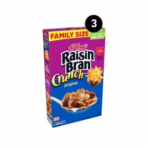 Raisin Bran Original Crunch Cereal Family Size