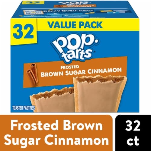 Pop-Tarts Breakfast Toaster Pastries Frosted Brown Sugar Cinnamon