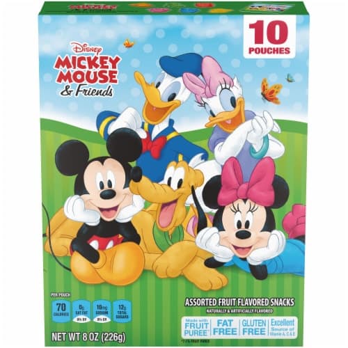 Kellogg'S Assorted Mickey Mouse & Friends Assorted Fruit Flavored Snacks