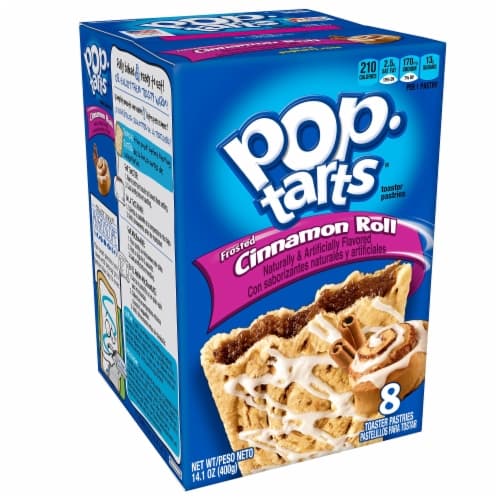 Pop-Tarts Toaster Pastries Breakfast Toaster Pastries, Frosted Cinnamon Roll Flavored
