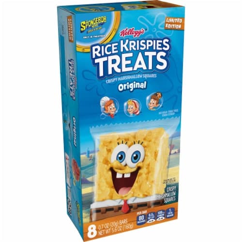 Rice Krispies Treats, Marshmallow Squares, Crispy, Original, The Spongebob Movie