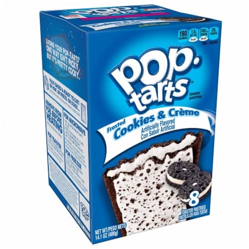 Pop-Tarts Frosted Cookies & Creme Toaster Pastries