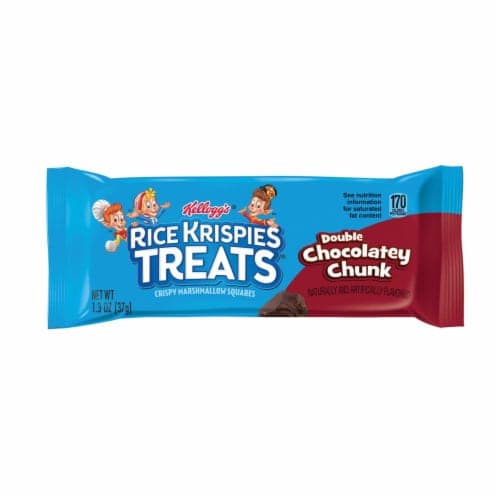 Rice Krispies Double Chocolate Chunk Treats -. Bar, 80 Per Case