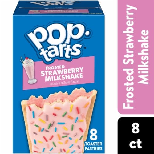Kelloggs Pop Tarts Strawberry Milkshake