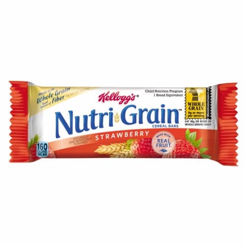 Nutrigrain Strawberry Bars 12 Case