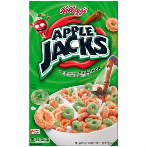 Kellogg'S Apple Jacks, Breakfast Cereal, Original, Low Fat