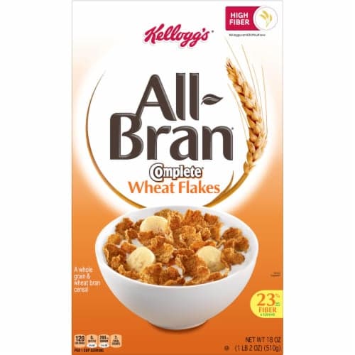 Kellogg'S All-Bran Complete Wheat Flakes Cereal