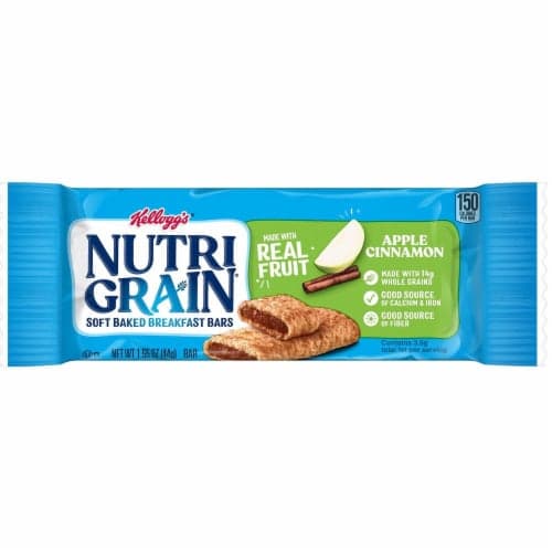 Nutrigrain Apple Cinnamon Cereal Bar, - 96 Per Case