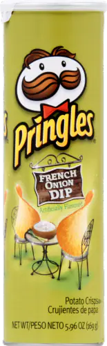 Pringles Potato Crisps, French Onion Dip