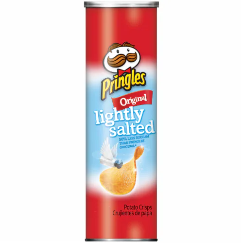 Pringles Potato Crisps, Lightly Salted