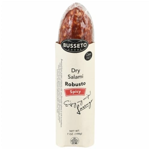 Busseto Foods Spicy Robusto Dry Salami