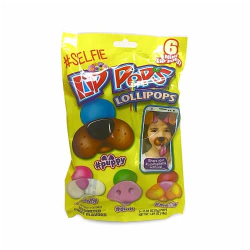 Flix Lip Pops Assorted Fruit Favors Lollipops