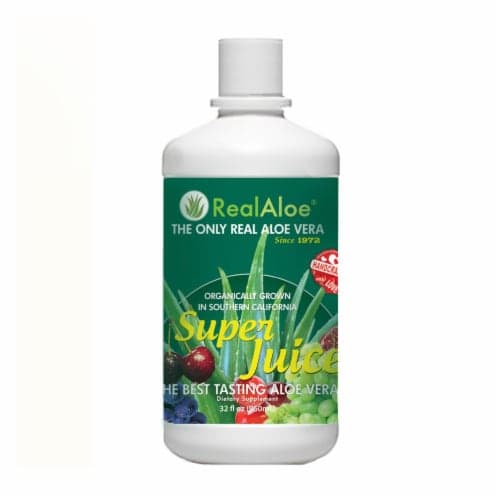 Real Aloe Organically Grown Real Aloe Vera Super Juice